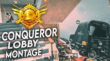 CONQUEROR LOBBY MOTAGE | PUBGM -SAMSUNG,A3,A5,A6,A7,J2,J5,J7,S5,S6,S7,59,A10,A20,A30,A50,A70