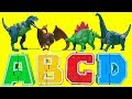 ABCD 알파벳 공룡 티라노사우루스 스테고사우루스 프테라노돈 브라키오사우루스 로봇 장난감 ABCD Dino Robot Toys