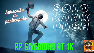 Solo Rank push Day-3 BGMI C3S8 season in Hacker + camper lobby | #bgmilive  #rankpush #hydraXryzenop