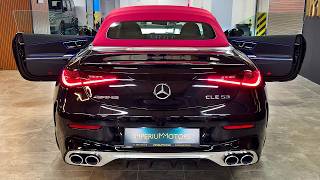 2025 Mercedes AMG CLE 53 Cabriolet - Sporty and Elegant 2025 Mercedes Amg Cle 53 Cabriolet 449hp Exterior Interior Details