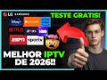 MELHOR IPTV DO MERCADO 2026? 📺 TESTEI A MELHOR LISTA IPTV DO BRASIL (SEM TRAVAR)