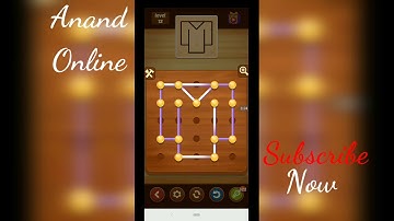 Line Puzzle: String Art |Bamboo|  |Level 1-20| Part - 19