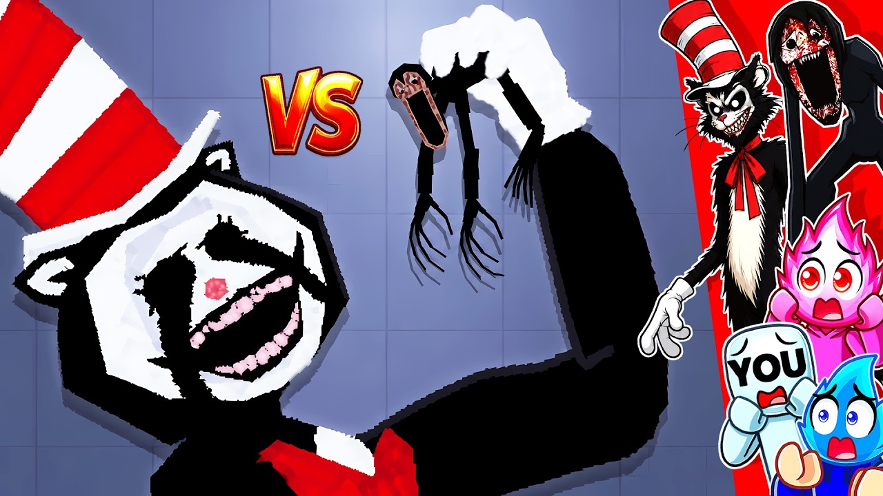 CAT IN THE HAT vs I HEAR IT TOO SARAH in People Playground..