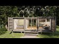 2 x 20-foot containers house