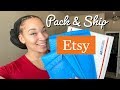 Etsy Tips - Packing & Shipping Orders
