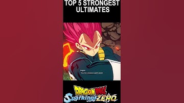 Top 5 STRONGEST ULTIMATES In Sparking Zero Part 1 #dragonball #shorts #dragonballsparkingzero