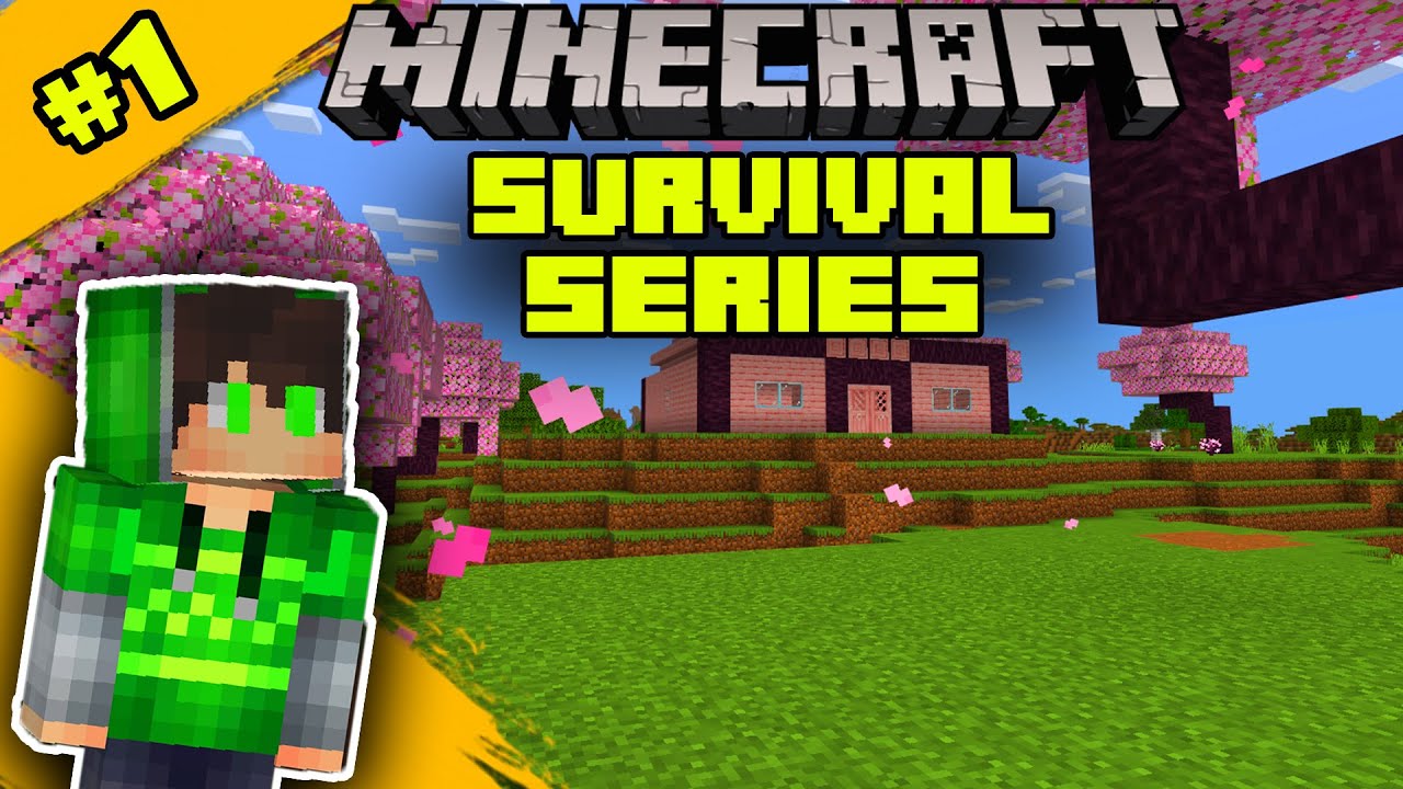 Minecraft PE 1.20 Survival series ep 1 in Hindi - YouTube