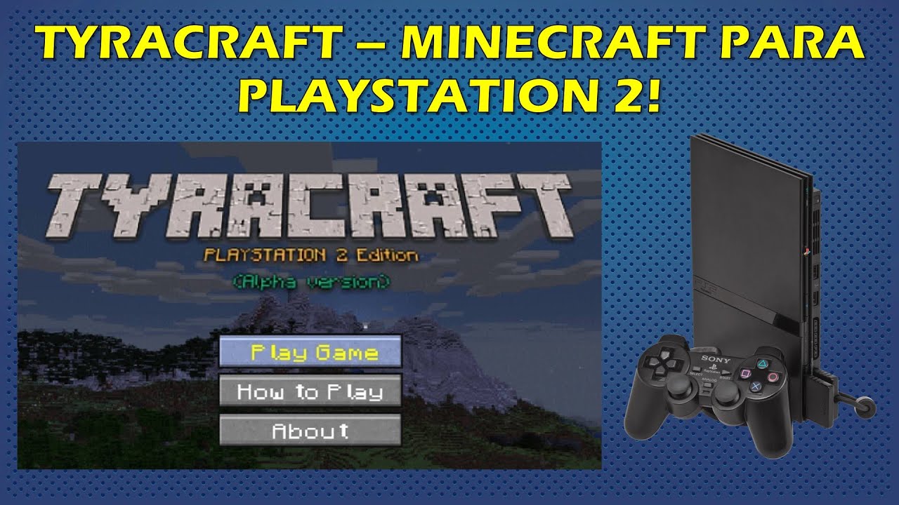 Zona Dos Jogos - MInecraft para o PS2 Fase alpha: Beta