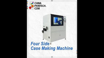 #chinaprintech Four Side Case Making Machine