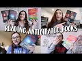 Reading anticipated thrillers and romance books  the tortured readers department readathon vlog