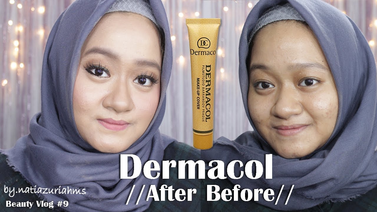 09 Nyobain Dermacol Makeup Cover Beneran Extream Coverage Natiazuriahms Youtube