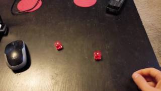 Throw doubles in dice three times in a row.