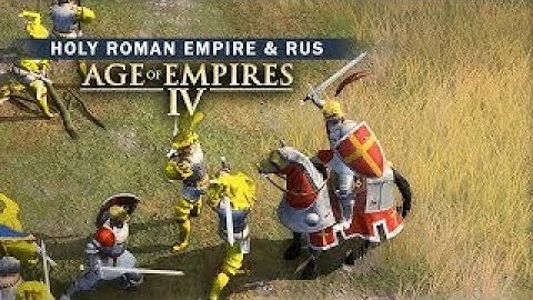 AoE IV : 1v1 QM HRE vs Rus - No commentary