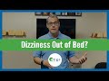 Dizziness out of bed heres what to do  align wellness center 2021