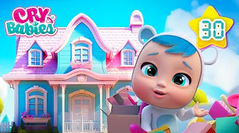 IT’s Time to Clean the Cry Babies Dollhouse 🏠 | Cry Babies Magic tears | Cartoon in English