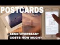 🔴 How Much Is International Postcard Postage?  🔴