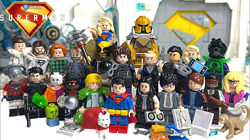 LEGO Superman Movie (2025) All Main Characters & How To Build Them!