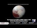 A push for planet Pluto