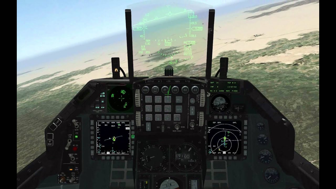 Falcon 4 BMS Israel Theater - YouTube