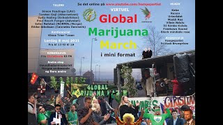 Global Marijuana March 8 maj virtual mini march Copenhagen