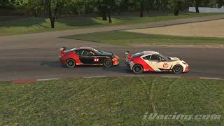 iRacing  - Switchback Overtake (TV Cam)
