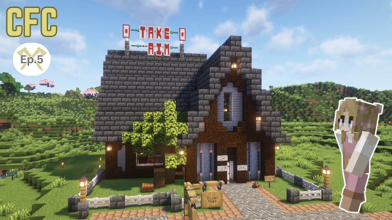 ✝️Curing Zombies & Building a Shop Ep. 5 | Crafting for Christ Season 6 | Minecraft Survival Series