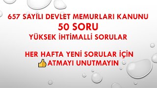 657 Devlet Memurlari Kanunu - En Çok Sorulan Sorular