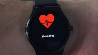 NanoRS RS100 Smartwatch Bluetooth Black 32Mb RAM ROM Memory Heart Rate Pedometer Alarm SMS screenshot 5