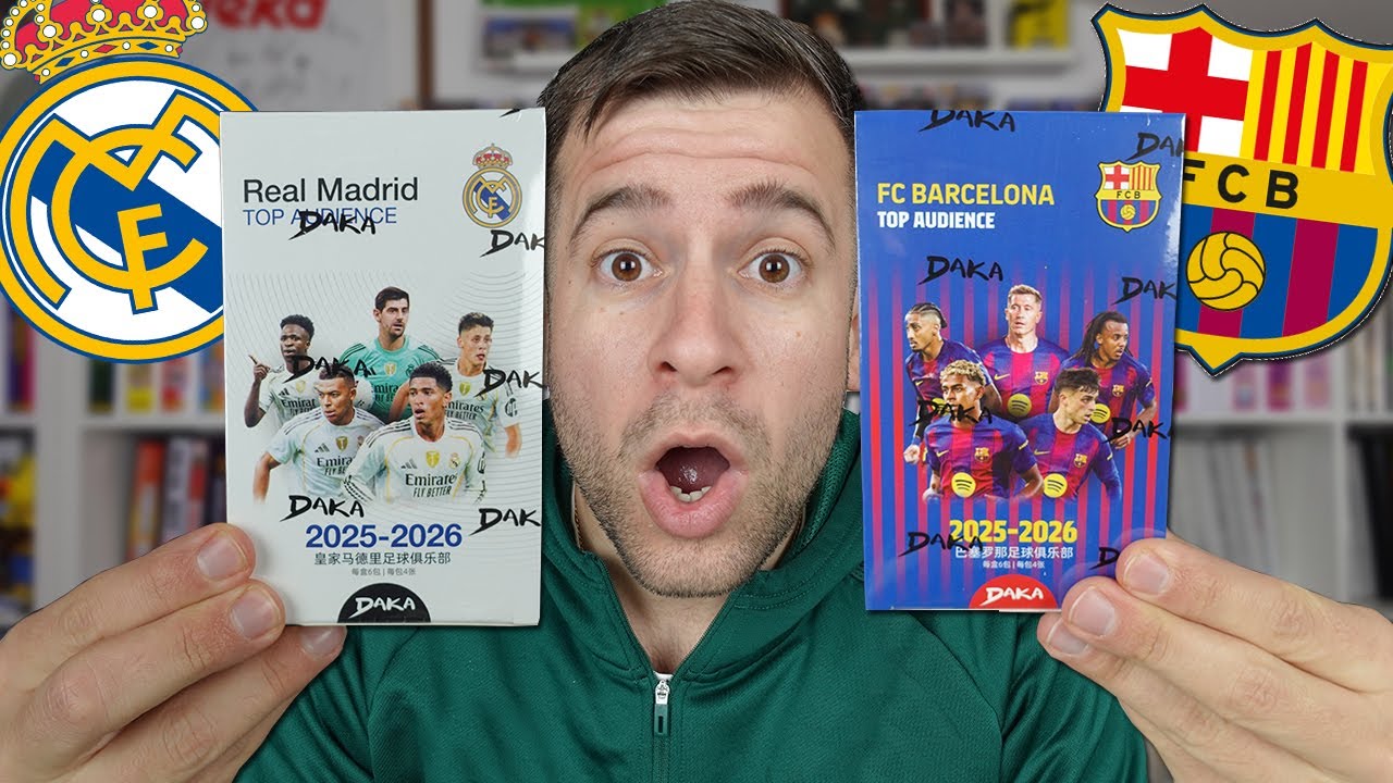 FC BARCELONA y REAL MADRID DAKA TOP AUDIENCE 2025-2026 ¿CUÁL ES MEJOR?