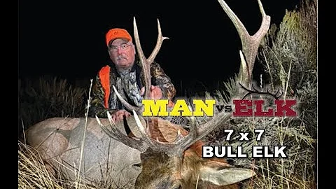 Man vs Elk Muzzleloader Bull Elk with Randy Barker