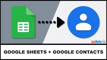 How to Sync Google Sheets With Google Contacts | zzBots