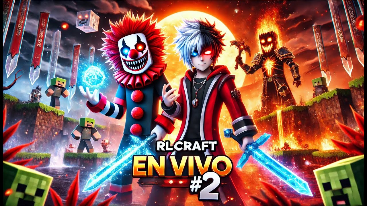 Dungeons y serpientes marinas | RLCraft con DanteMH |El MODPACK mas DIFICIL🔥⚔️ (Directo #6)