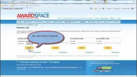 Crear usuario y subir pagina a Hosting gratuito AWARDSPACE