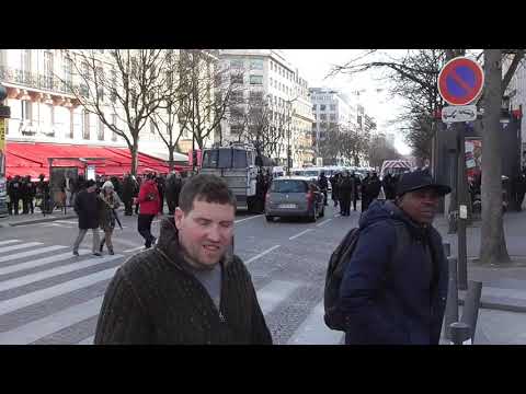 Samedi 9 Mars 2019 Manifestation Des Gilets Jaunes à Paris