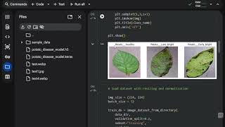 Assignment 10 by Jeevan S datascience B-11, potato leaf diseases detection using CNN deep learning