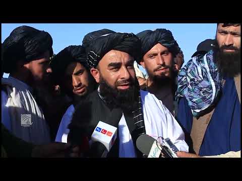 مجاهد گشایش خط آهن هرات خواف راه بزرگ تجارتی را بین افغانستان و اروپا باز کرد