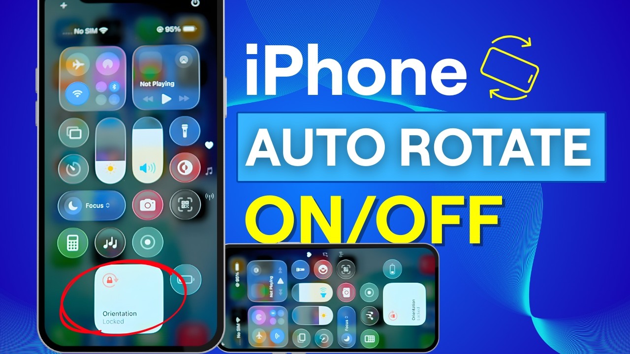 4d Rotation Apple iPhone Auto Rotate Screen Setting - How to Turn On/Off Auto Rotate in ...