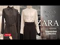 ZARA New Collection| Black & White Colours for September 2020 | Fall Collection |#withprices