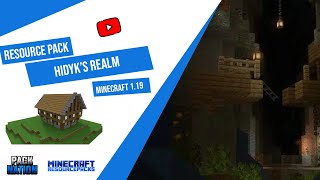 Best Full Immersion Texture Pack! HIDYKs Realm 16x 1.19 Minecraft Texture Pack