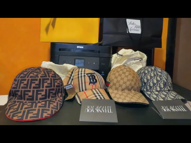 WHAT'S BETTER? Burberry, Fendi, Gucci, Dior Hat (AUTHENTIC) OVER $2,000!?!?  - YouTube