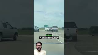 Karen Gets instant Karma After Challenging Car driver