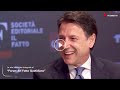 Intervista di Giuseppe Conte al Forum del Fatto Quotidiano (11 maggio 2021)