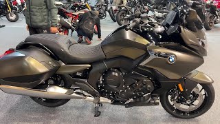 2024 BMW K1600 B powerful and luxurious touring motorcycle designed for long-distance rides