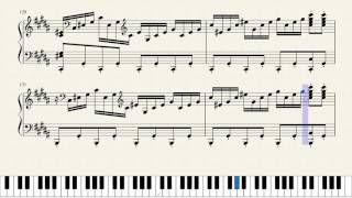 Moonlight Sonata Mvt 3 chords