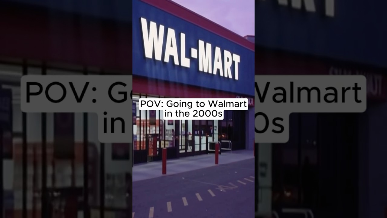 I miss the old Walmart. 