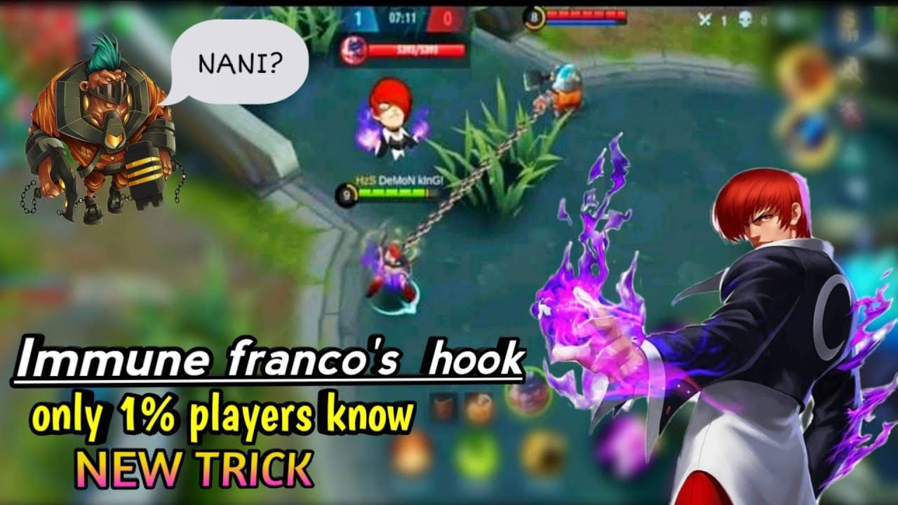 HOW TO IMMUNE FRANCO HOOK USING CHOU | TRICK USED BY UNEXPECTED/INSECTION