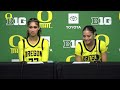 Sarah Rambus & Katie Fiso | Postgame vs. Oregon State