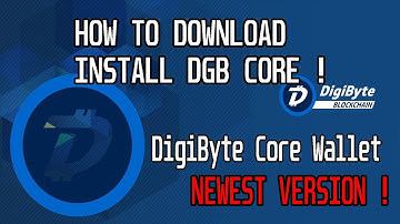 How to Setup the Newest DigiByte Core Wallet