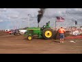 john deere 6030  tractor pulling #10,200 open missiouri state fair aug 15, 2017