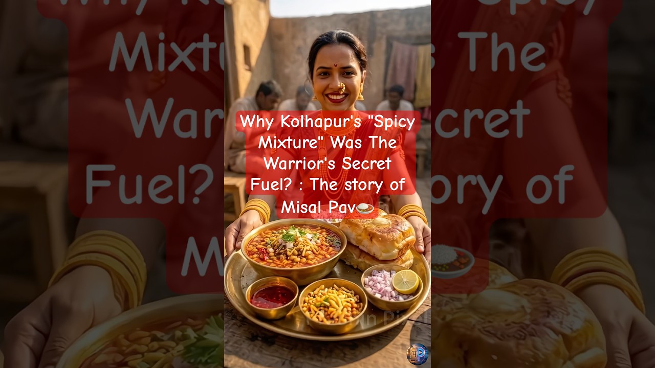 The 500-Year-Old "Energy Broth" of Warriors! (Misal Pav)🛡️🍲 #shorts #historyfacts #foodhistory
